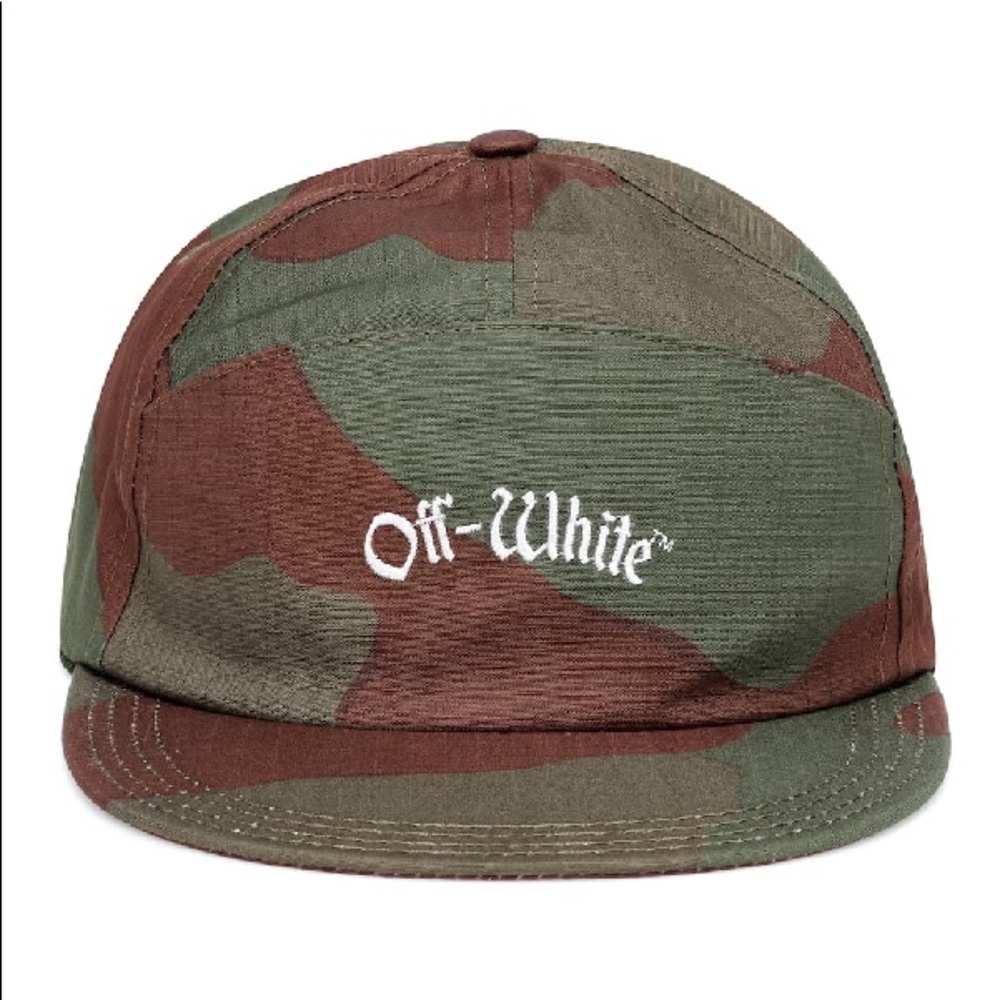 🚫SOLD🚫OFF-WHITE CAMOUFLAGE SNAP BACK HAT